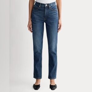 Everlane High Waist Strait Ankle Jean Denim Jeans sz 24